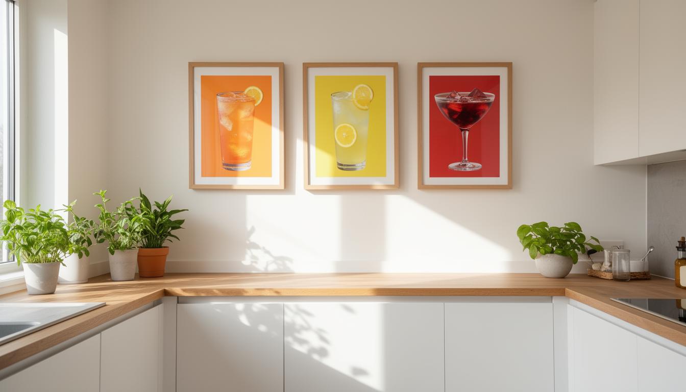 the best art prints to hang in your kitchen Images... The Talbot Studio | Curated Art Prints for Your Home